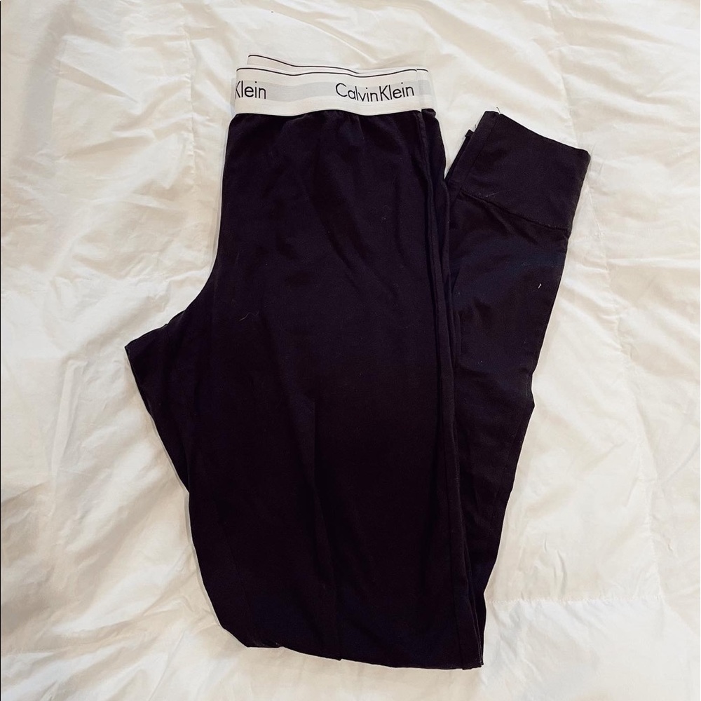 Calvin Klein black logo jogger